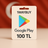 ТУРЦИЯ🪁ГУГЛ ПЛЕЙ 100 TL🪁Подарочная карта код оплаты