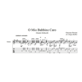 O Mio Babbino Caro (Пуччини-Джанни Скикки) для гитары