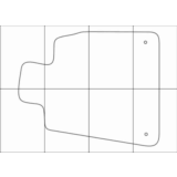 LEXUS GS 300-430 2005-2011 Лекала автоковриков