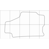 MAZDA 626 GF 1991-1997 Лекала автоковриков вектор