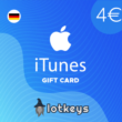 iTunes - Apple 4€ Gift Card (Germania) [No Fee]