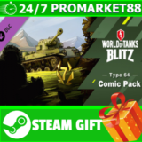 ⭐️ World of Tanks Blitz - Type 64 Comic Pack STEAM