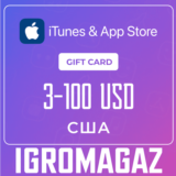 Карта Apple iTunes (US) 3-4-5-8-10-25-50-100$ 🔵США