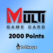 🌍Multi Game Card 2000 Points (2$) (Global)🌍