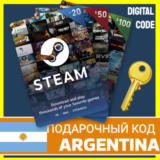 ⭐СТИМ КАРТЫ⭐АРГЕНТИНА STEAM GIFT КОД ARGENTINA БАЛАНС