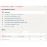 Командная работа и лидерство.Тест Синергия/МТИ 2023г