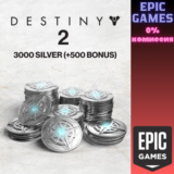 ✅3000 Серебро Destiny 2 (+500 бонусных)✅ПК✅ЭПИК ГЕЙМС