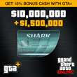 GTA+: Megalodon Shark Cash Card (PS5™)✅PSN