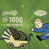 ✅Fallout 76: 1000 атомов (+100 бесплатно)✅ПСН