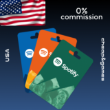 🔑 Карты пополнения 🔥 Spotify USA ⚡ Америка US Лучшая