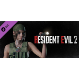 RESIDENT EVIL 2 - Claire Costume: Military DLC
