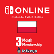 🇵🇱Nintendo Switch Online 3 Month (Poland)🇵🇱