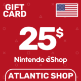 ⭐️Nintendo eShop 25$ (USD) США