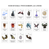 🔥 Path of Exile✦TWITCH DROPS✦КРЫЛЬЯ✦16+ ПРЕДМЕТОВ  +🎁