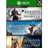 🔥ASSASSIN´S CREED BUNDLE:VALHALLA+ODYSSEY+ORIGINS XBOX