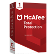 McAfee Total Protection 1 для ПК до 10 апреля 2025
