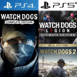 Watch Dogs 1 & 2 + Legion PS4|5* Аренда от 10 дней