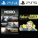Fallout 4 G.O.T.Y. + Metro Saga Bundle PS4|PS5 Аренда