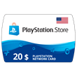 Карта PlayStation(PSN) 20$ USD (Долларов) 🔵США