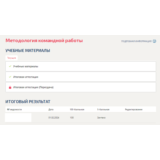 Методология командной работы.Тест Синергия/МТИ 2024г