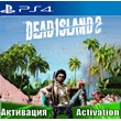 🎮Dead Island 2 (PS4/RUS) Активация ✅