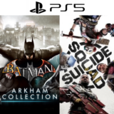 Suicide Squad:KtJL PS5+Batman Arkham Coll. PS4|5*Аренда