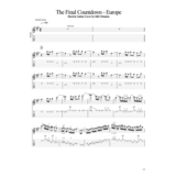 Табы Kfir Ochaion - Europe - The Final Countdown