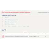Метрология и измерительная техника.Тест Синергия/МТИ