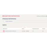 Дискретная математика.Тест Синергия/МТИ 2024г