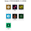 🔥 DESTINY 2 ✦ TWITCH DROPS SKINS ✦ ITEMS + 🎁