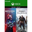 Assassins Creed Valhalla+Watch Dogs XBOX X|S Activation
