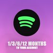 💚SPOTIFY PREMIUM - 1/3/6/12 MONTHS TO YOUR ACCOUNT 💚