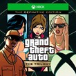 Grand Theft Auto: Trilogy Definitive Editon XBOX