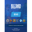 🔑(Battle.net) Подарочная карта Blizzard 50$ USA