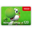 POLAND 💎 Nintendo eShop CARD 120 ZL 💸