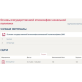 Основы государственной этноконфессиональной политики