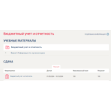 Бюджетный учет и отчетность.Тест Синергия/МТИ 2024г.