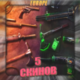 🔥[EU] VALORANT [ 5 - 10 СКИНОВ ] ✅ Полный доступ ✅