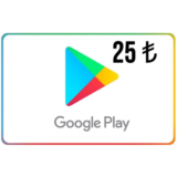 Подарочные карты Google Play Турция 25,00 TL
