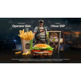 CoD MW II, 1 час, 2 опыта + облик оператора Burger King