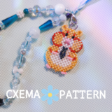 Схема для бисера: Хомяк 🐹 RU|EN