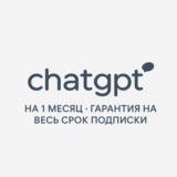 Подписка ChatGPT Plus ☣️ 1 месяц без входа