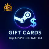 STEAM USD ГЛОБАЛЬНАЯ (0.17-500) ПОДАРОЧНАЯ КАРТА/0%