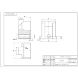 МЧ00.07.00.02 призма. Чертеж МЧ00.07.00.02 в AutoCAD