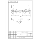 МЧ00.07.00.04 винт. Чертеж детали винт в AutoCAD
