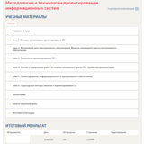 Методология и технологии проектирования ИС.Синергия/МТИ