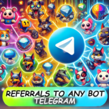 💥РЕФЕРАЛЫ НА ЛЮБОЙ ПРОЕКТ/БОТ telegram💥