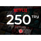 ПОДАРОЧНАЯ КАРТА NETFLİX 250 TRY (ТУРЦИЯ) ДОСТАВКА БО