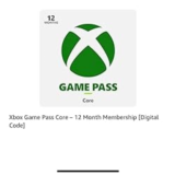 🔥Подписка Xbox Game Pass Core🔥 на 12 месяцев IN 🔥