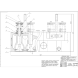Чертежи головки блока цилиндров двигателя в AutoCAD